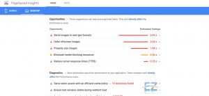 Các đề xuất cải thiện tốc độ website