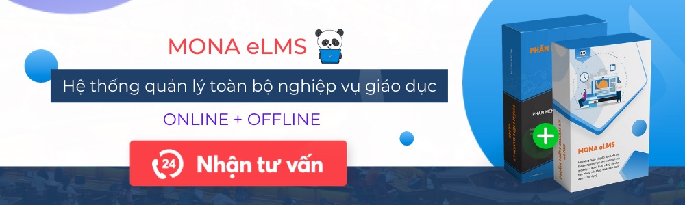 Phần mềm quản lý giáo dục Mona eLMS