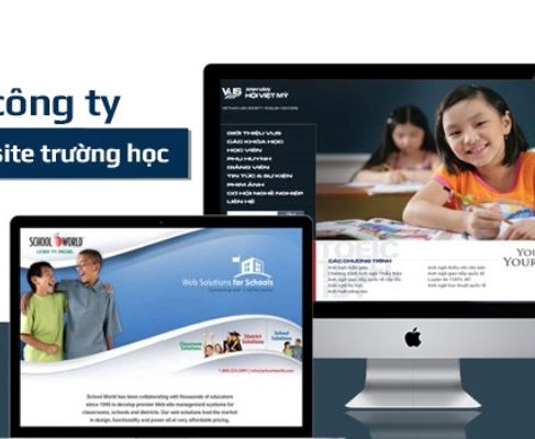 Top 10 công ty thiết kế website trường học uy tín