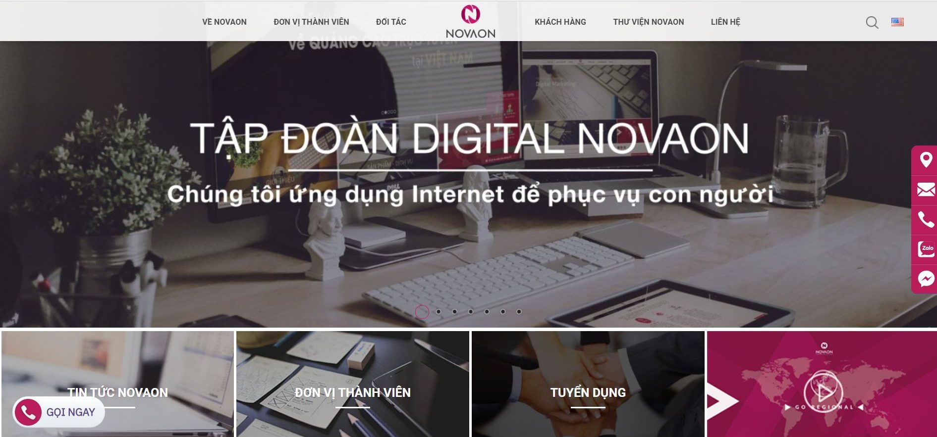 Dịch vụ tư vấn Marketong Online NovaOn