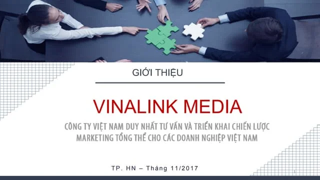 Vinalink Media chuyên tư vấn Marketing tổng thể