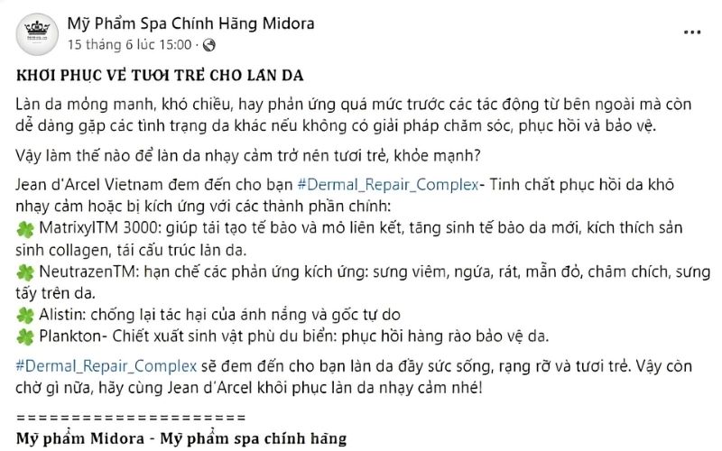 mẫu content chia sẻ kiến thức