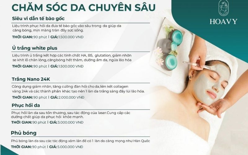 content cho spa giới thiệu dịch vụ