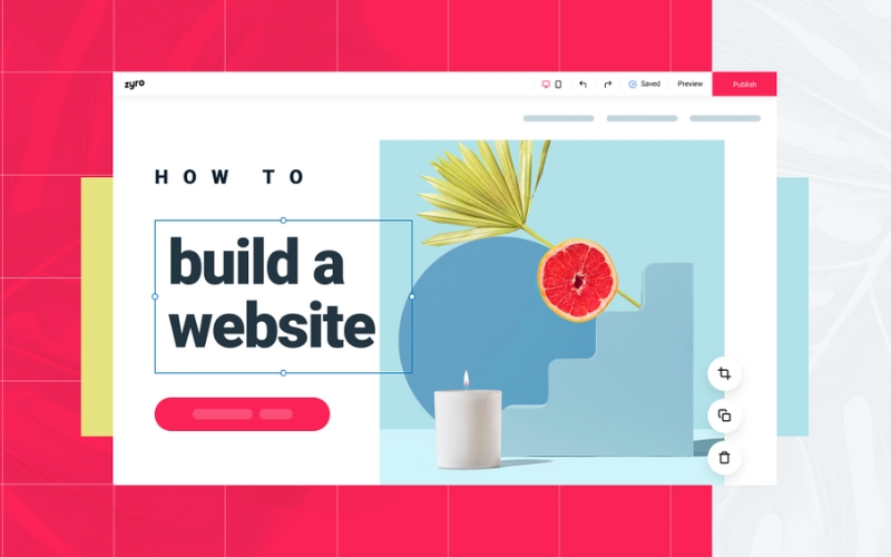 công cụ tạo website miễn phí zyro