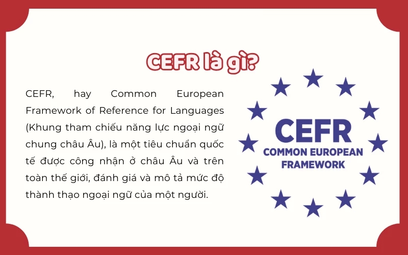 Chứng chỉ tiếng Anh CEFR 