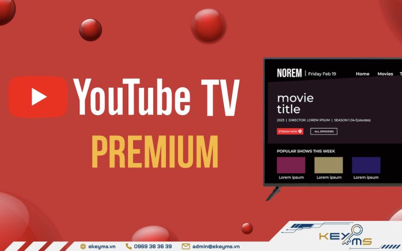 mua gói youtube premium tại ekeyms