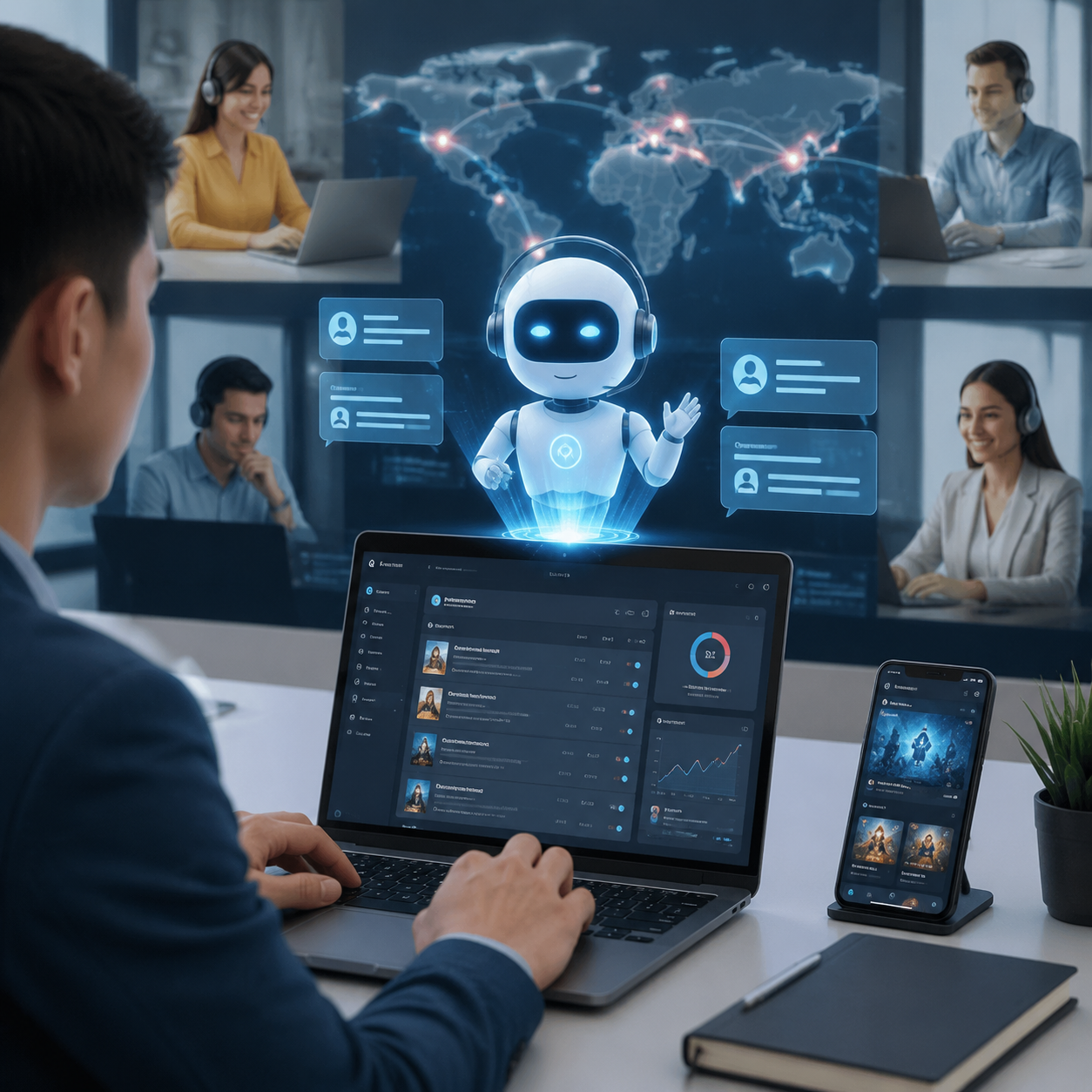 Phát hành game cho đối tác B2B: dùng AI agent cho doanh nghiệp để hỗ trợ nhà phân phối mọi múi giờ Phát hành game cho đối tác B2B: dùng AI agent cho doanh nghiệp để hỗ trợ nhà phân phối mọi múi giờ